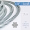 Laureola Industries 1/8in. 7x19 Stainless Steel Aircraft Wire Rope 304 Grade, 600 ft ZAG18-SS304-719-600 - alternate 3